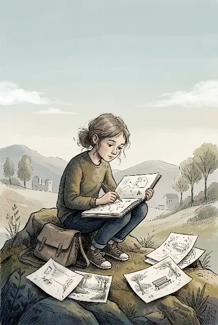 Couverture : Iris, cartographe des silences