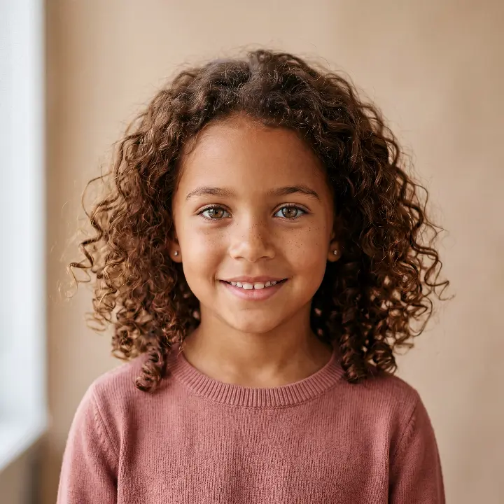 Photo de l'enfant utilisée comme référence